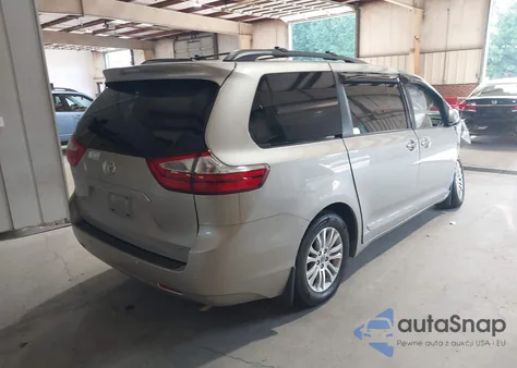 2015 Toyota Sienna Xle Premium 8 Passenger из США, поврежденный, VIN 5TDYK3DC1FS642817